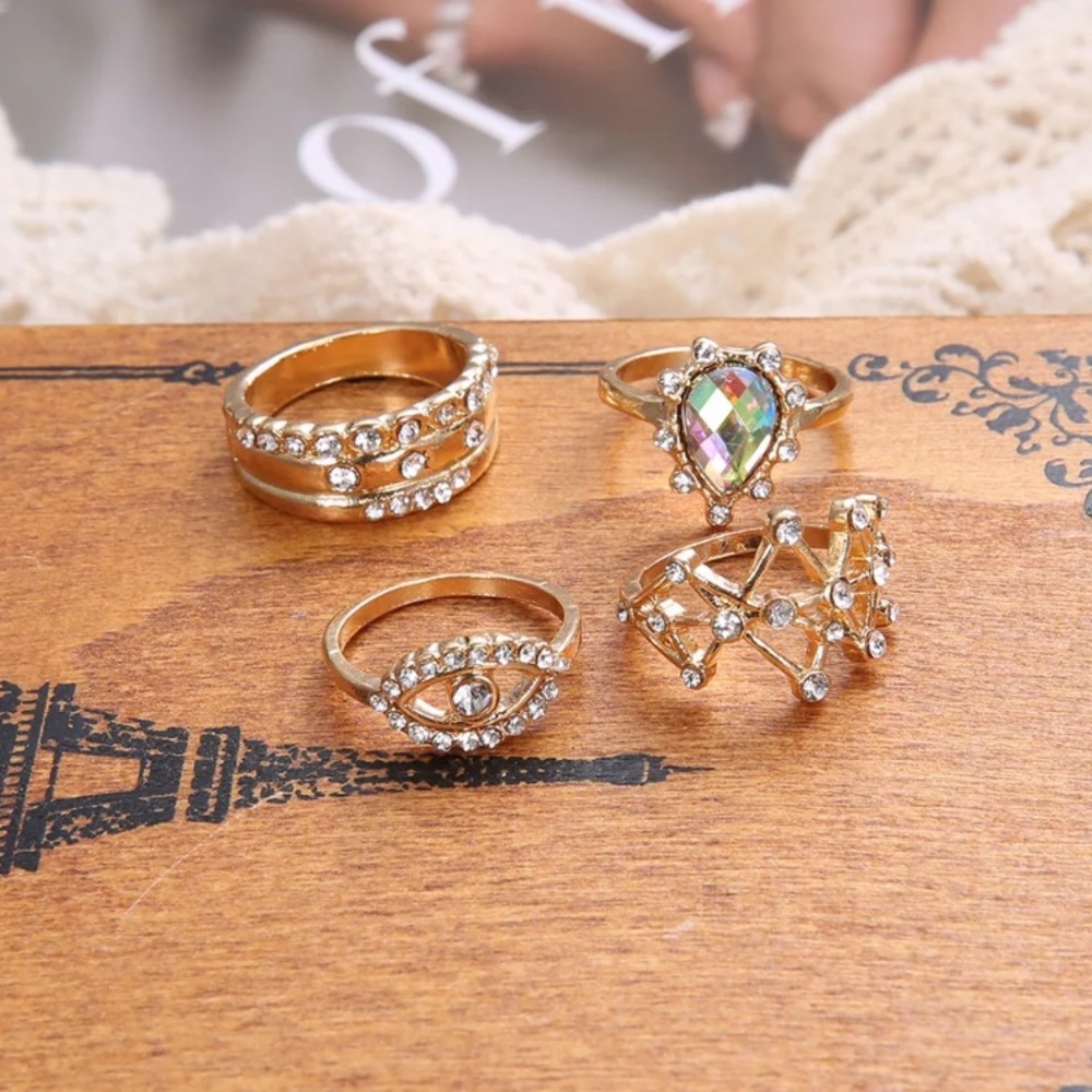🆕 Midi Knuckle Ring Set - Picture 4 of 4